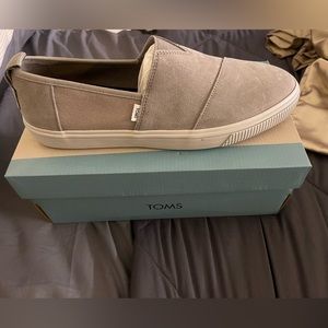 TOMS SHOES, alpargata terrain, canvass, cement suede,